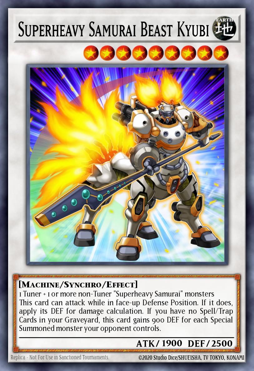 Card Image: Superheavy Samurai Beast Kyubi