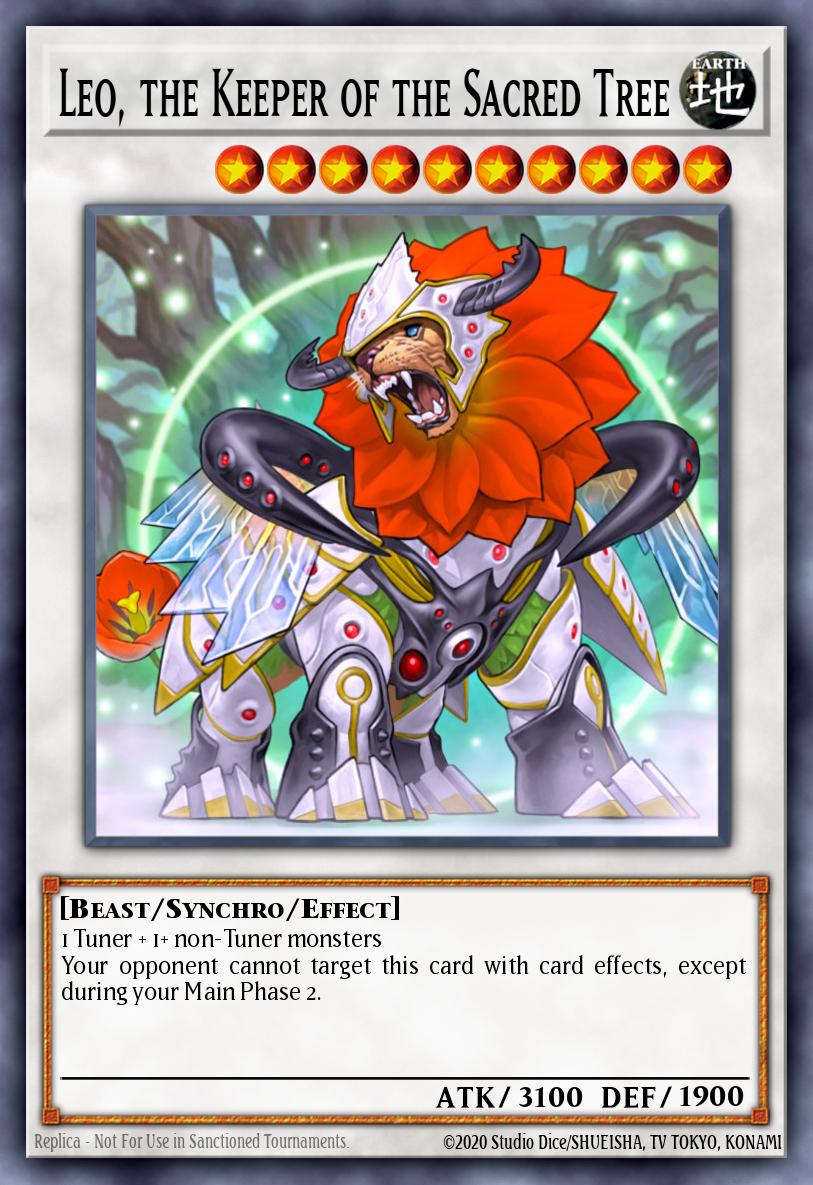 Card Image: Leo, the Keeper of the Sacred Tree