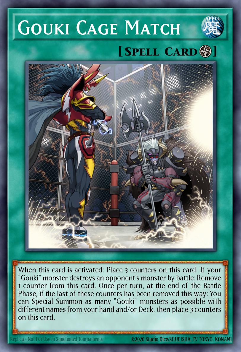 Card Image: Gouki Cage Match