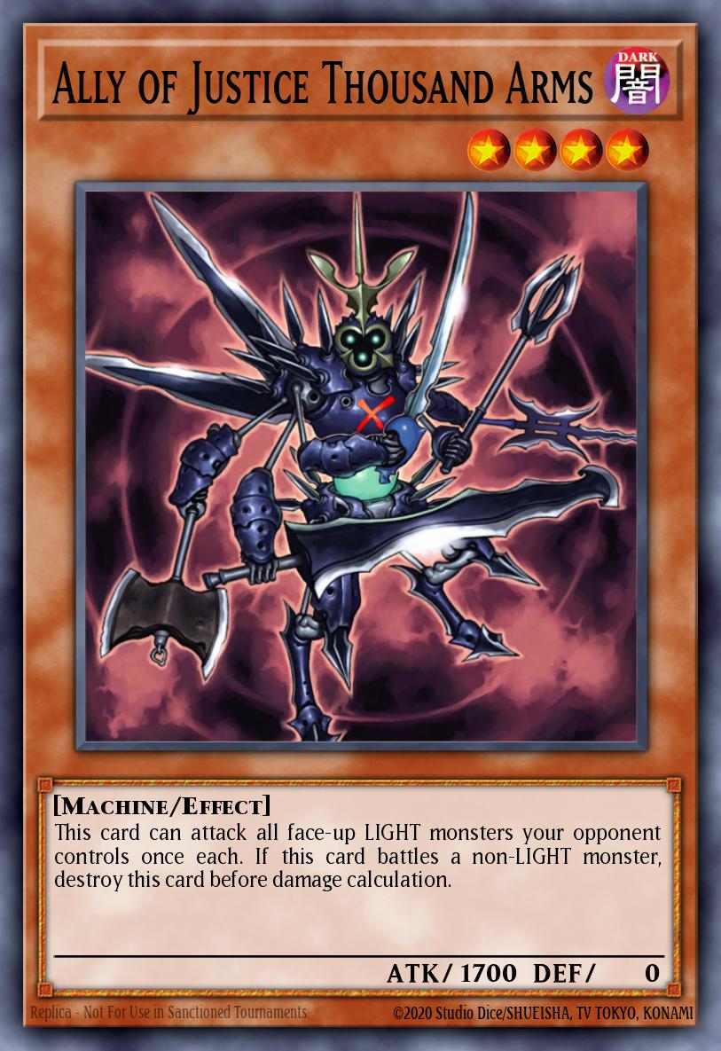 Card Image: Ally of Justice Thousand Arms