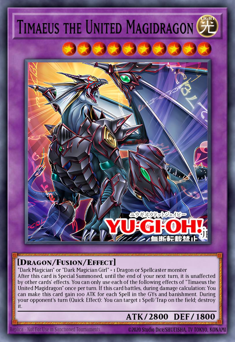 Card Image: Timaeus the United Magical Dragon
