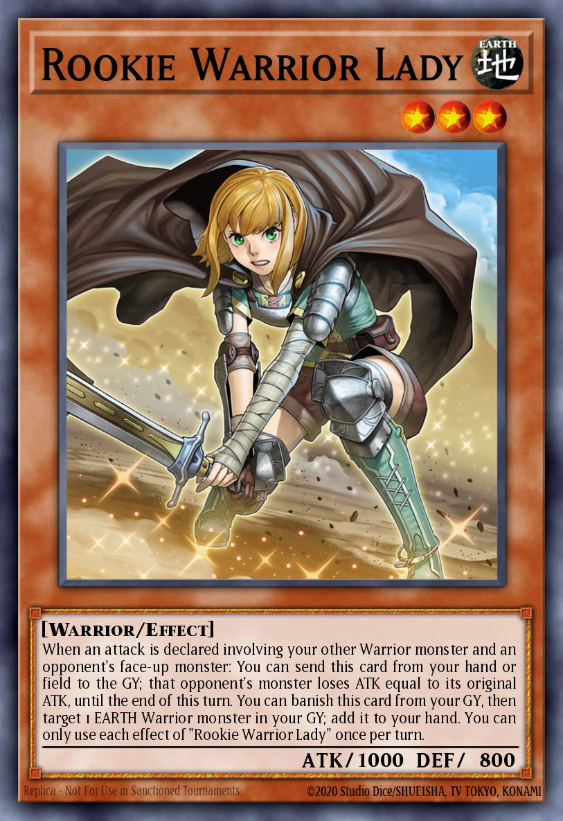 Card Image: Rookie Warrior Lady