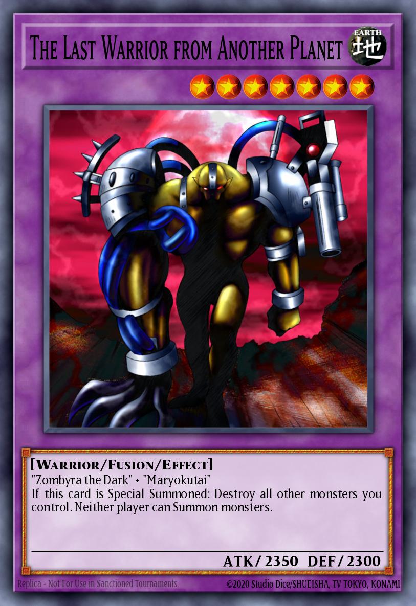 Card Image: The Last Warrior from Another Planet