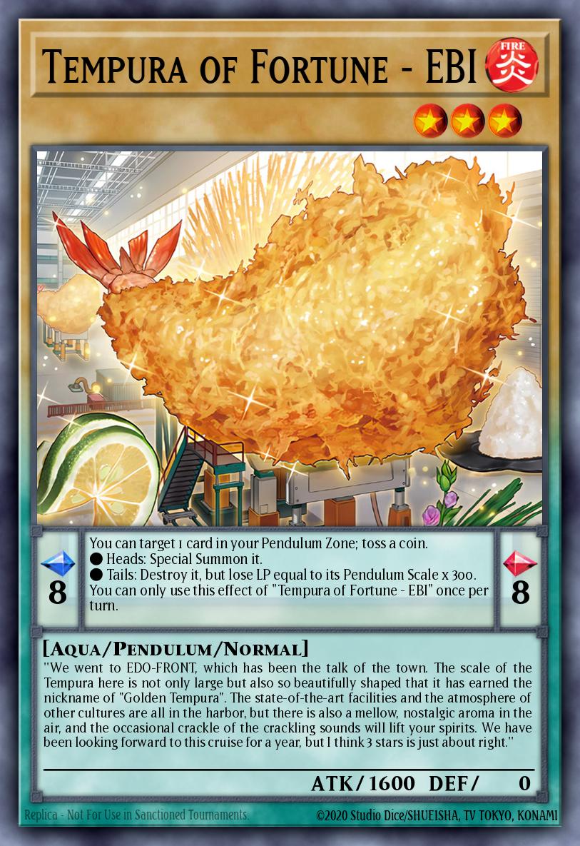 Card Image: Tempura of Fortune - EBI