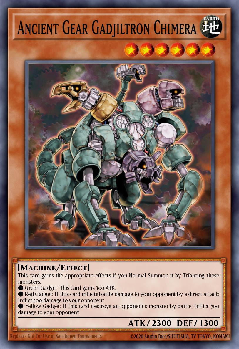 Card Image: Ancient Gear Gadjiltron Chimera