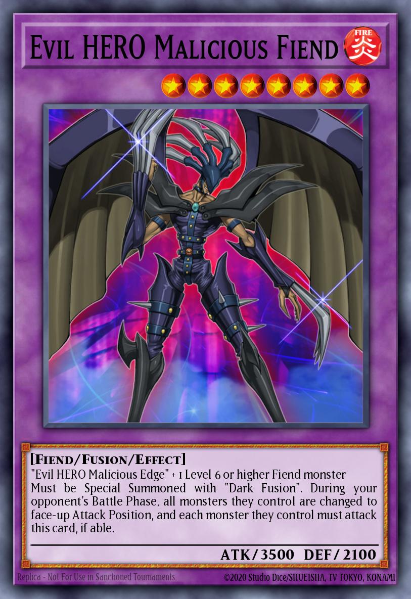 Card Image: Evil HERO Malicious Fiend