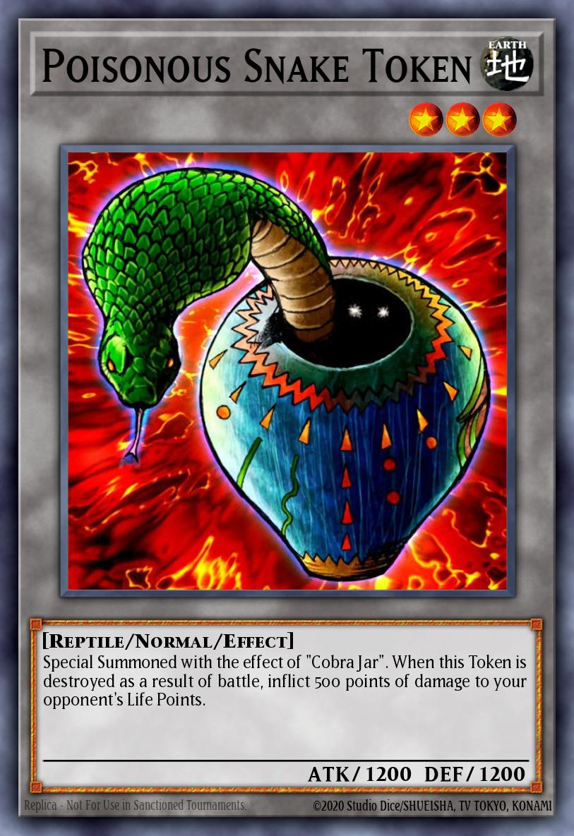 Card Image: Poisonous Snake Token