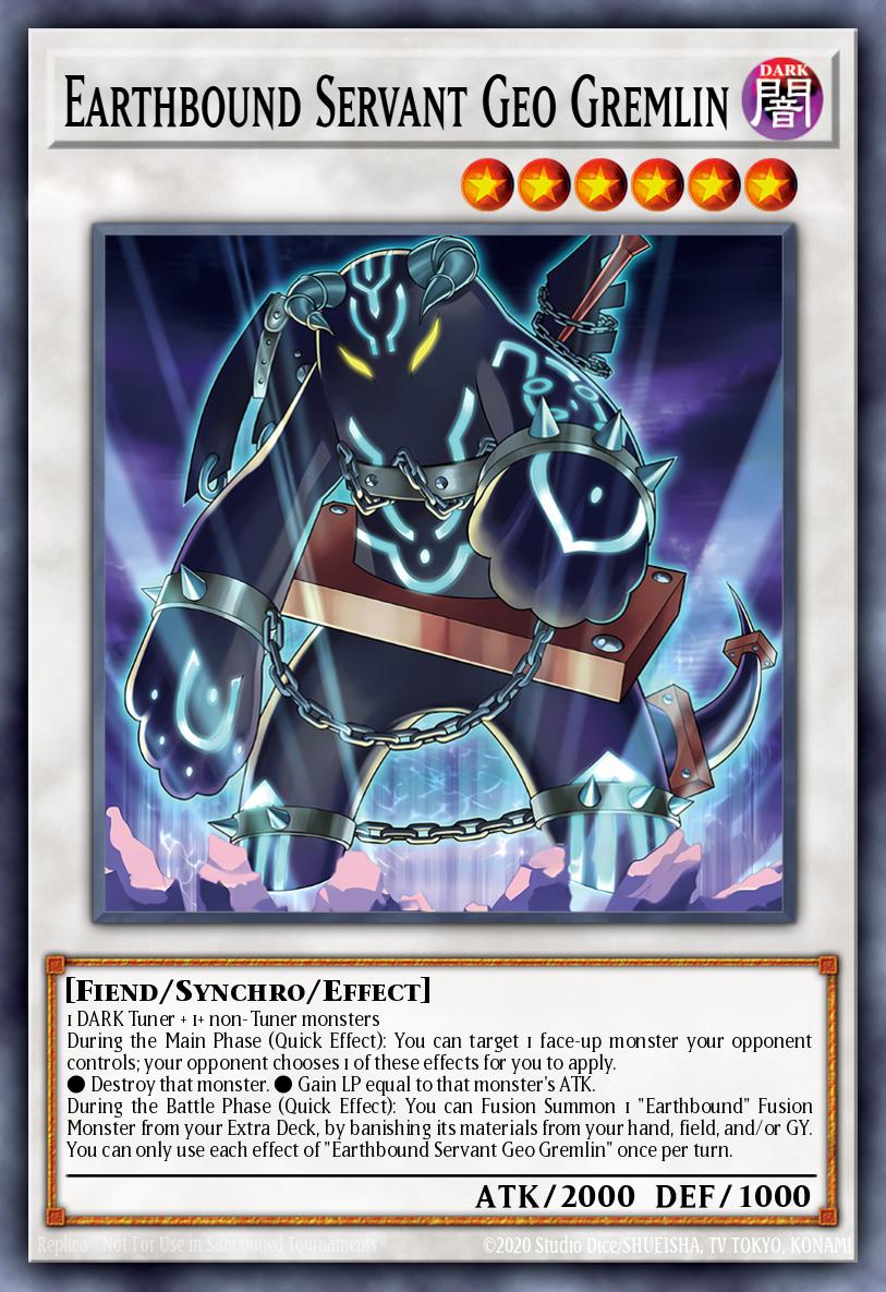 Card Image: Earthbound Servant Geo Gremlin