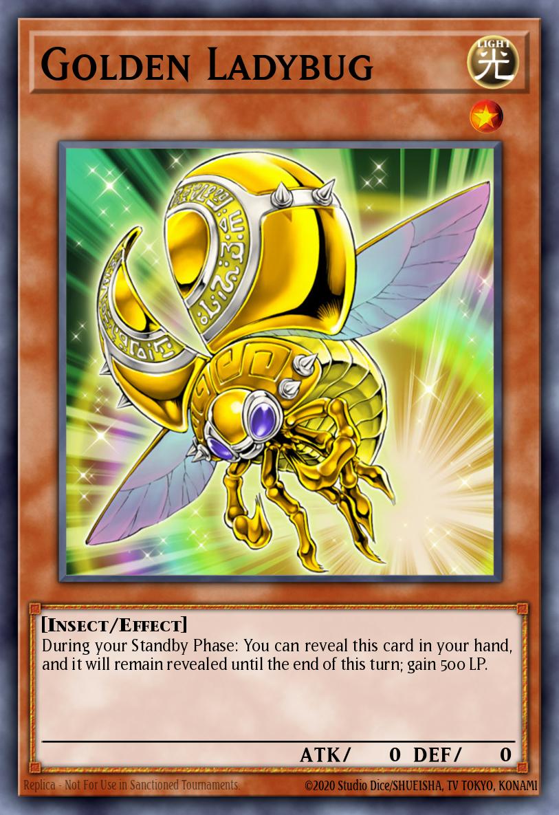 Card Image: Golden Ladybug