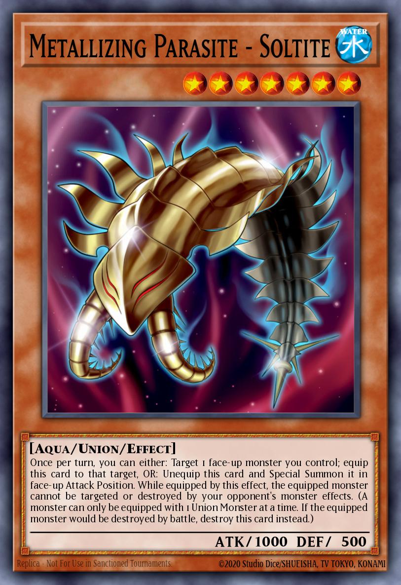 Card Image: Metallizing Parasite - Soltite
