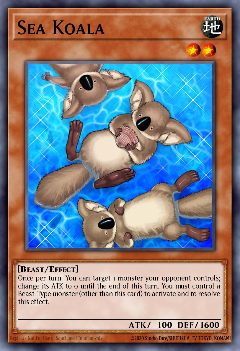 Card Image: Sea Koala