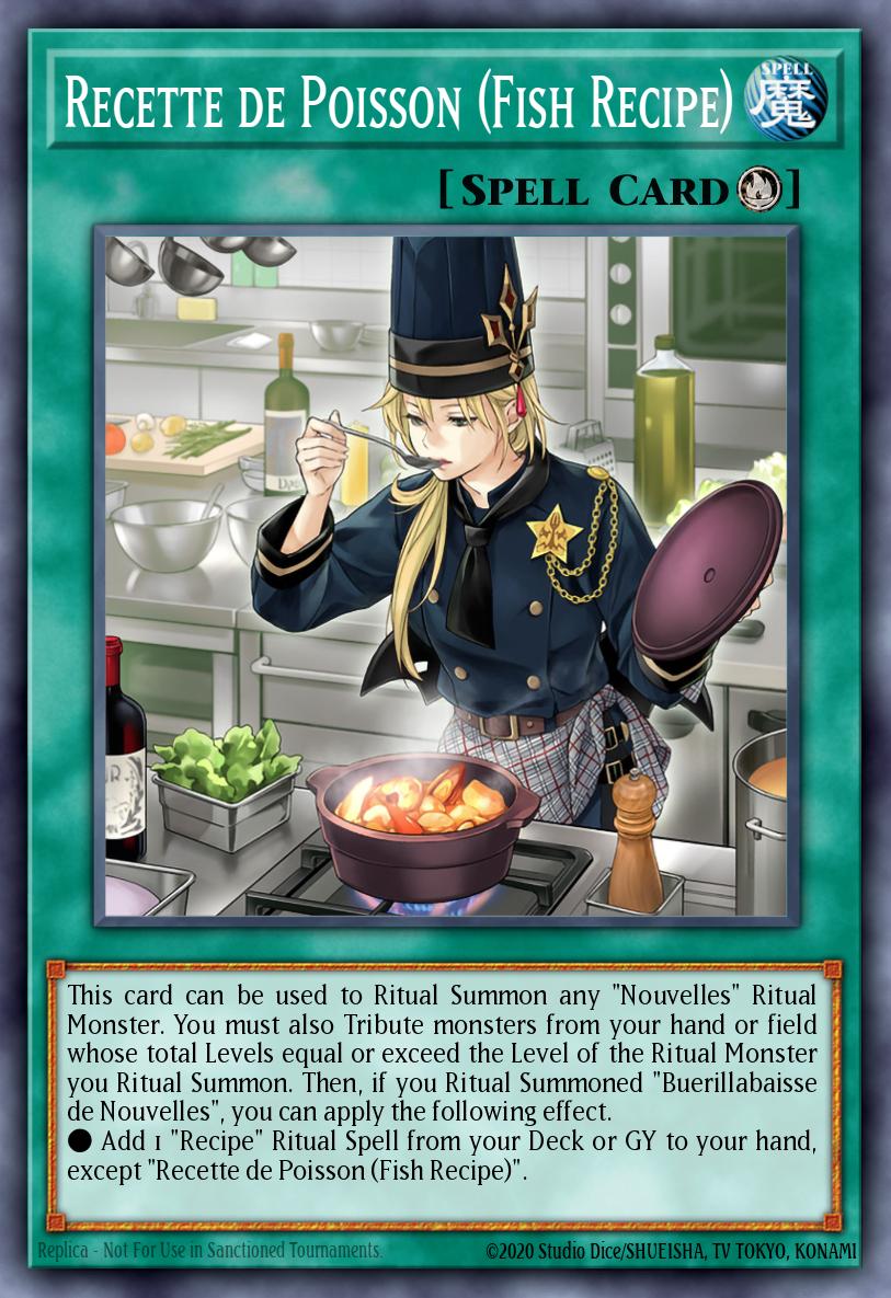 Card Image: Recette de Poisson (Fish Recipe)