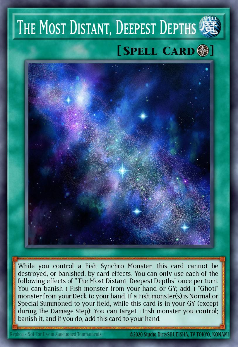 Card Image: The Most Distant, Deepest Depths