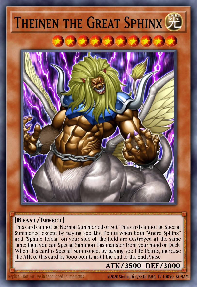 Card Image: Theinen the Great Sphinx