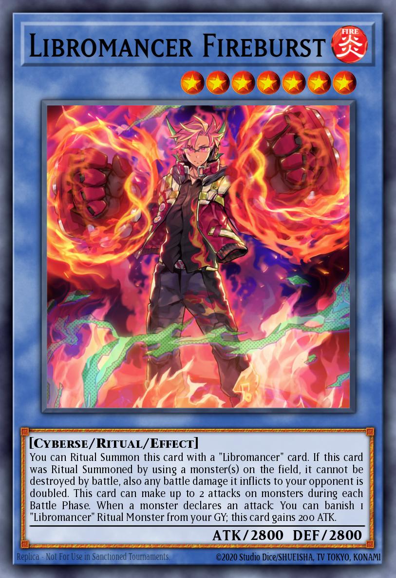 Card Image: Libromancer Fireburst