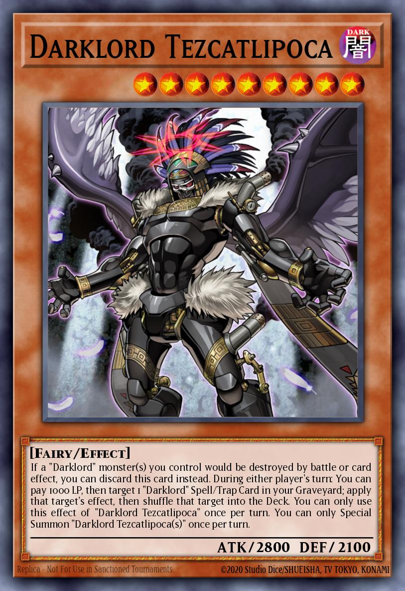 Card Image: Darklord Tezcatlipoca