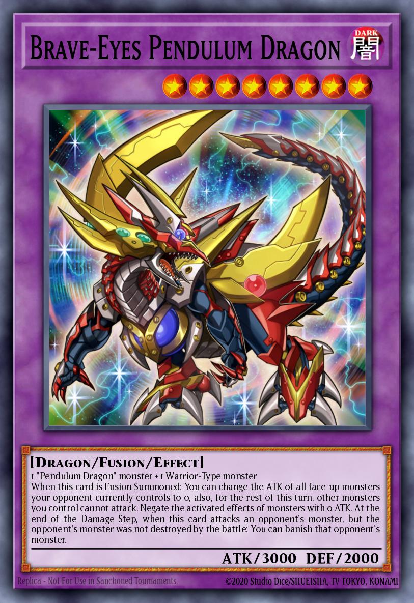 Card Image: Brave-Eyes Pendulum Dragon