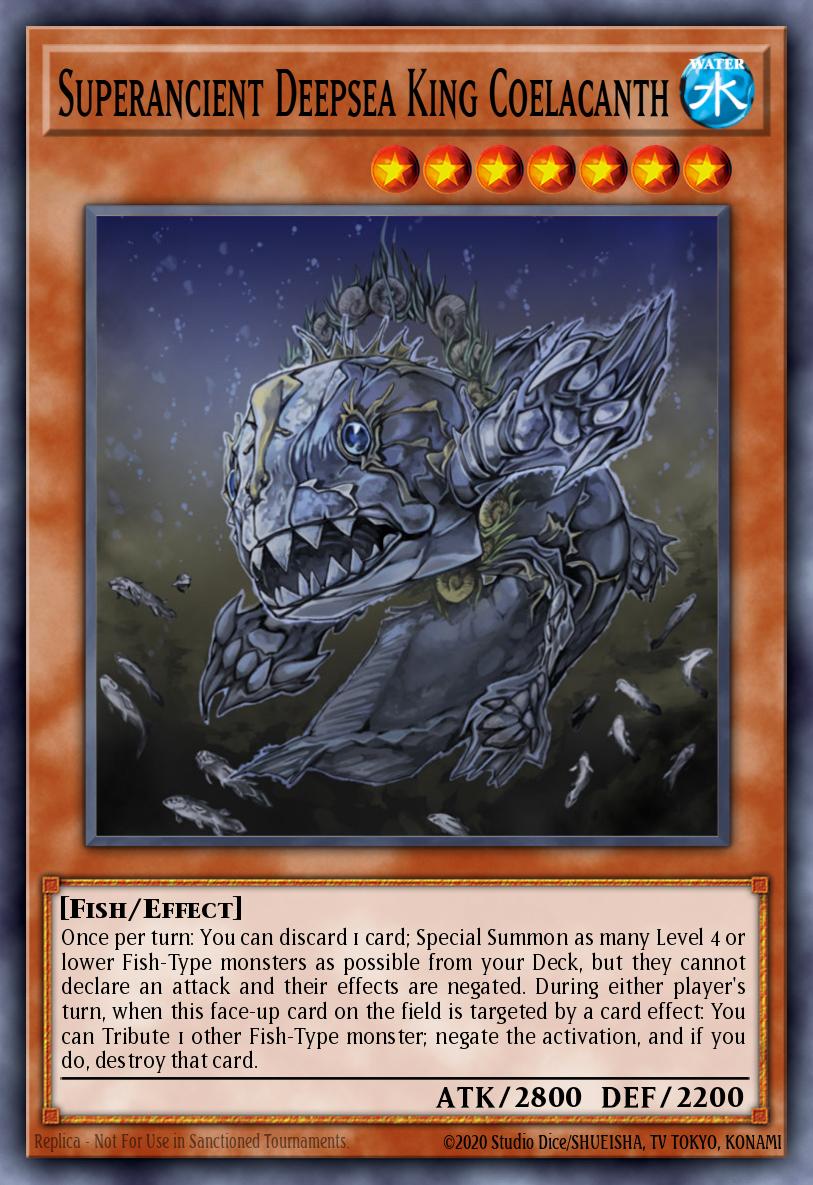 Card Image: Superancient Deepsea King Coelacanth