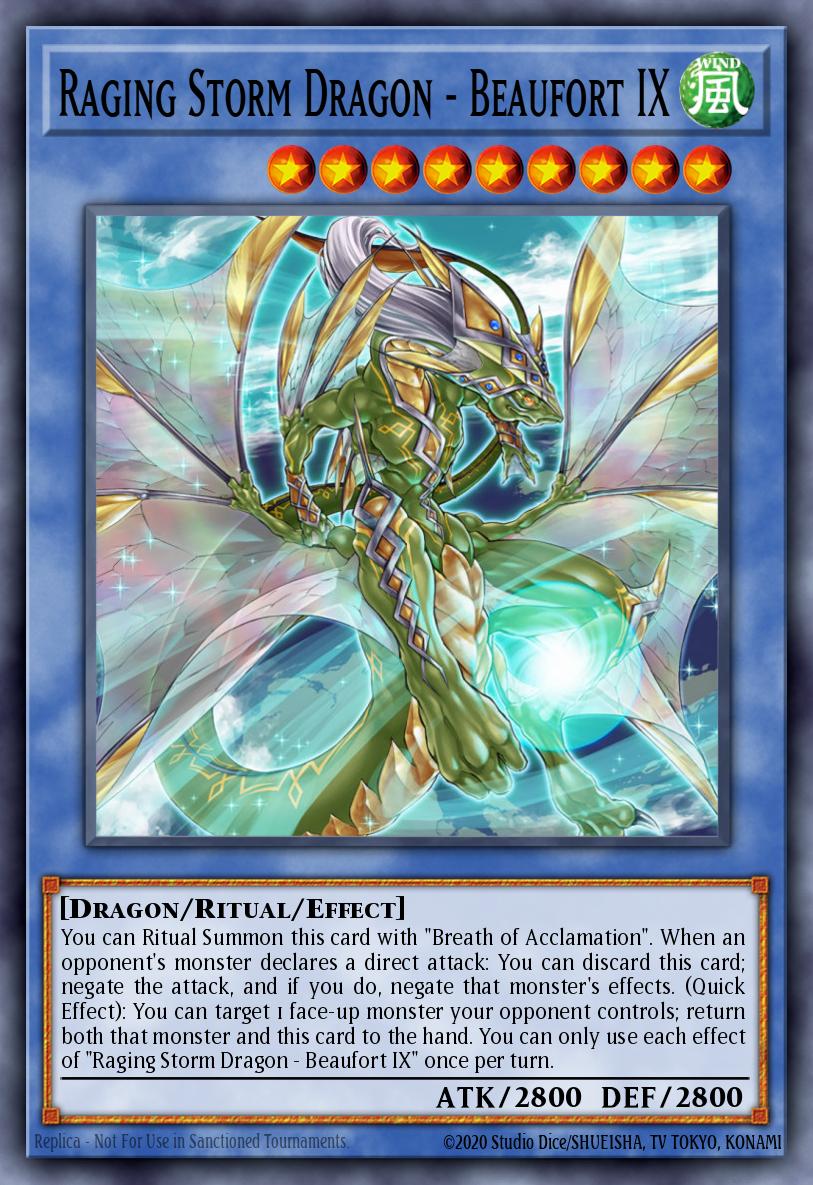 Card Image: Raging Storm Dragon - Beaufort IX
