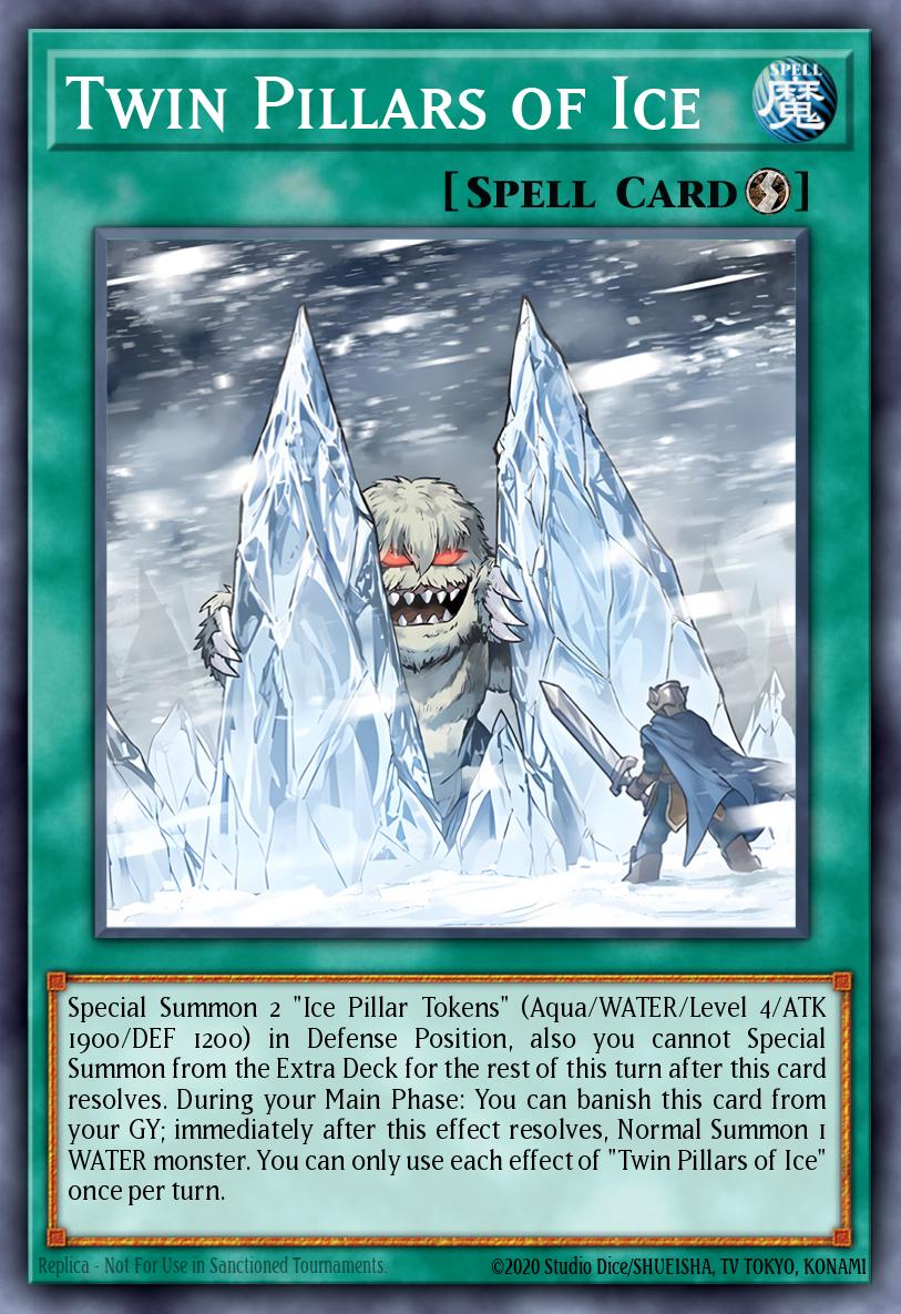 Card Image: Twin Pillars of Ice