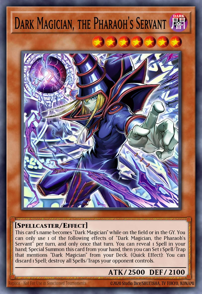 Card Image: Dark Magician, the Pharaoh's Servant