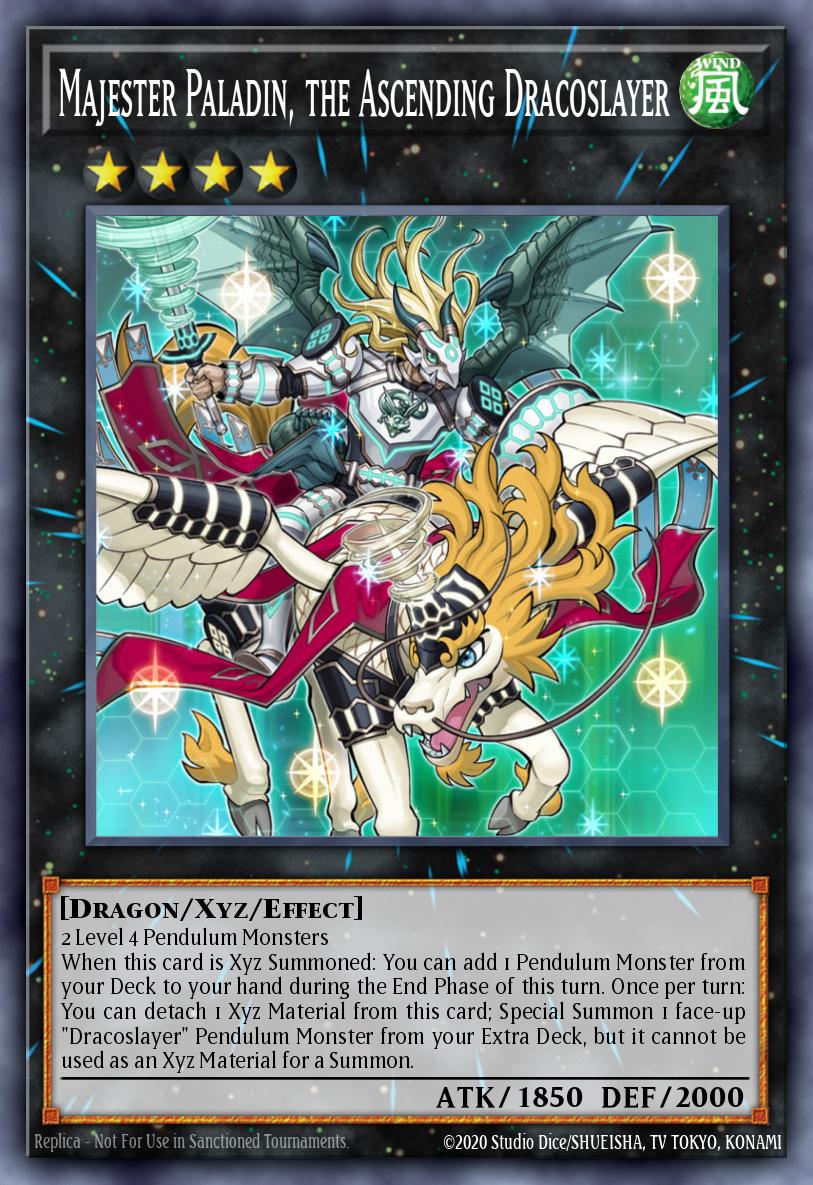 Card Image: Majester Paladin, the Ascending Dracoslayer