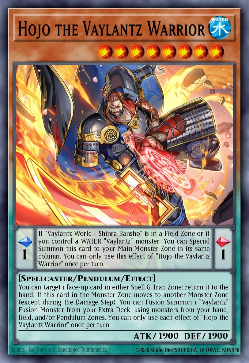 Card Image: Hojo the Vaylantz Warrior