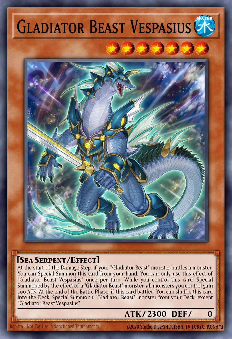 Card Image: Gladiator Beast Vespasius
