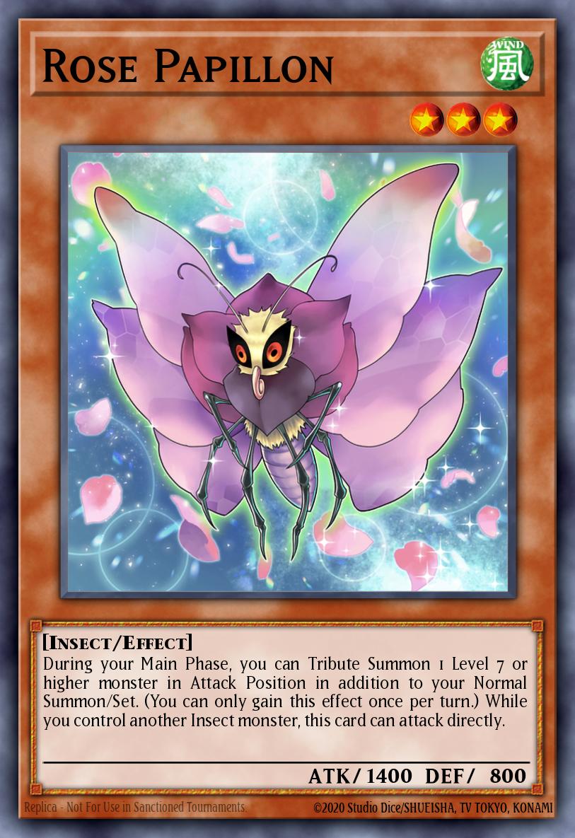 Card Image: Rose Papillon