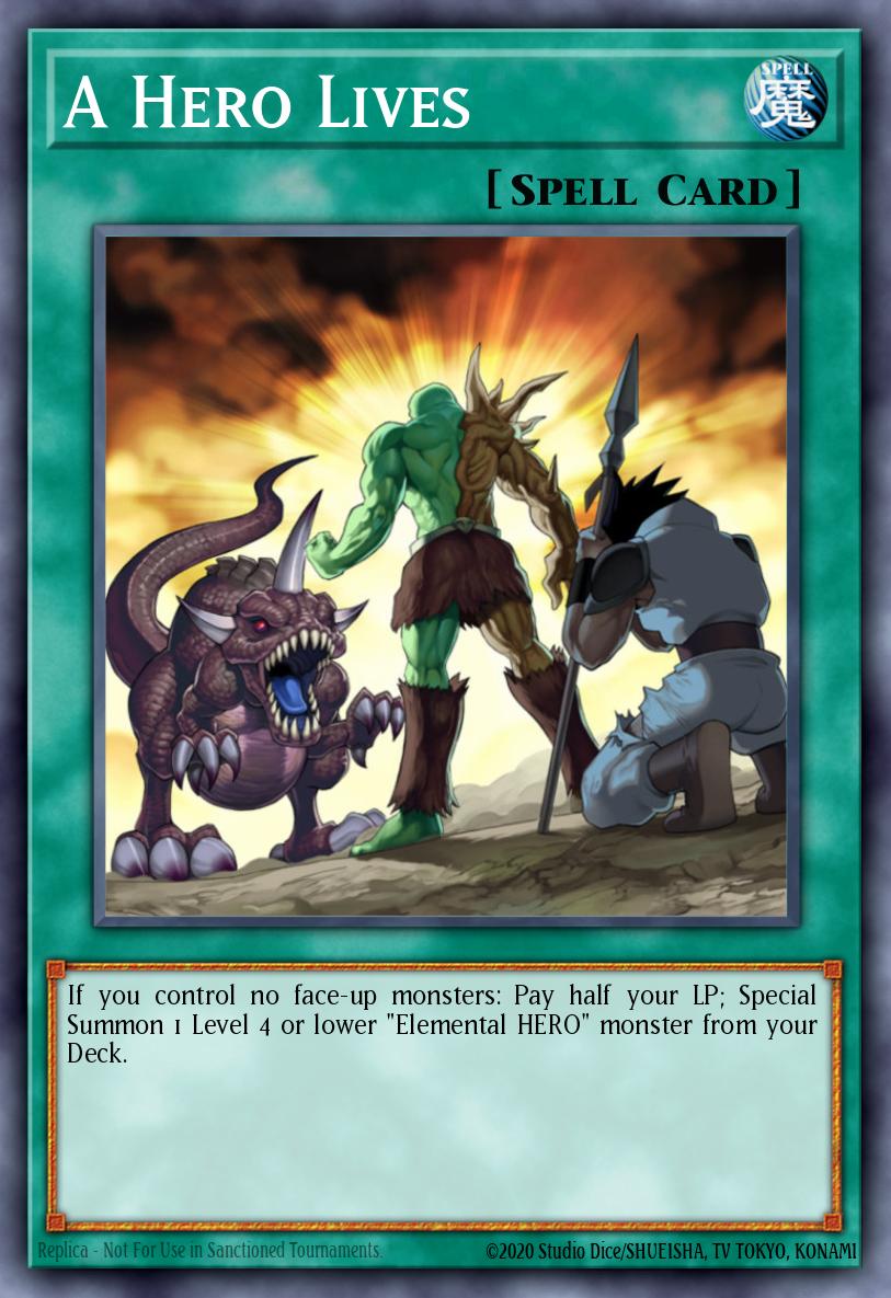 Card Image: A Hero Lives