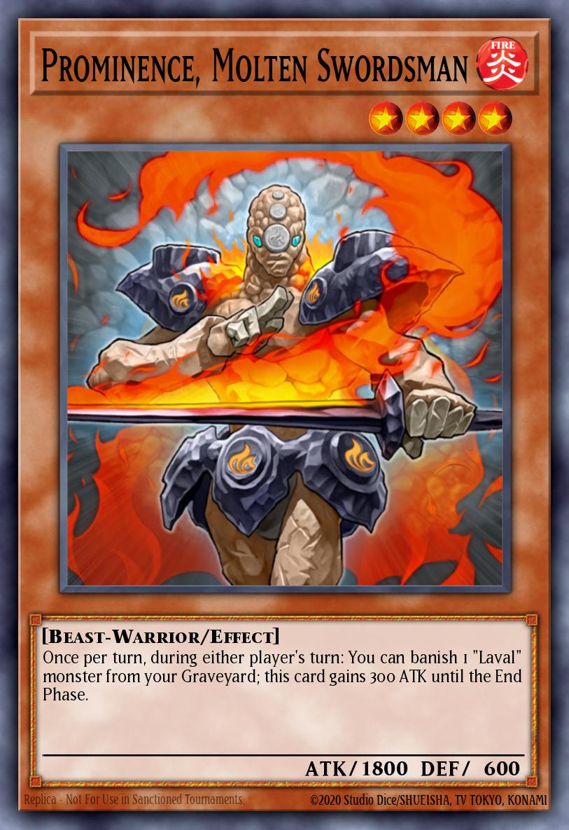 Card Image: Prominence, Molten Swordsman