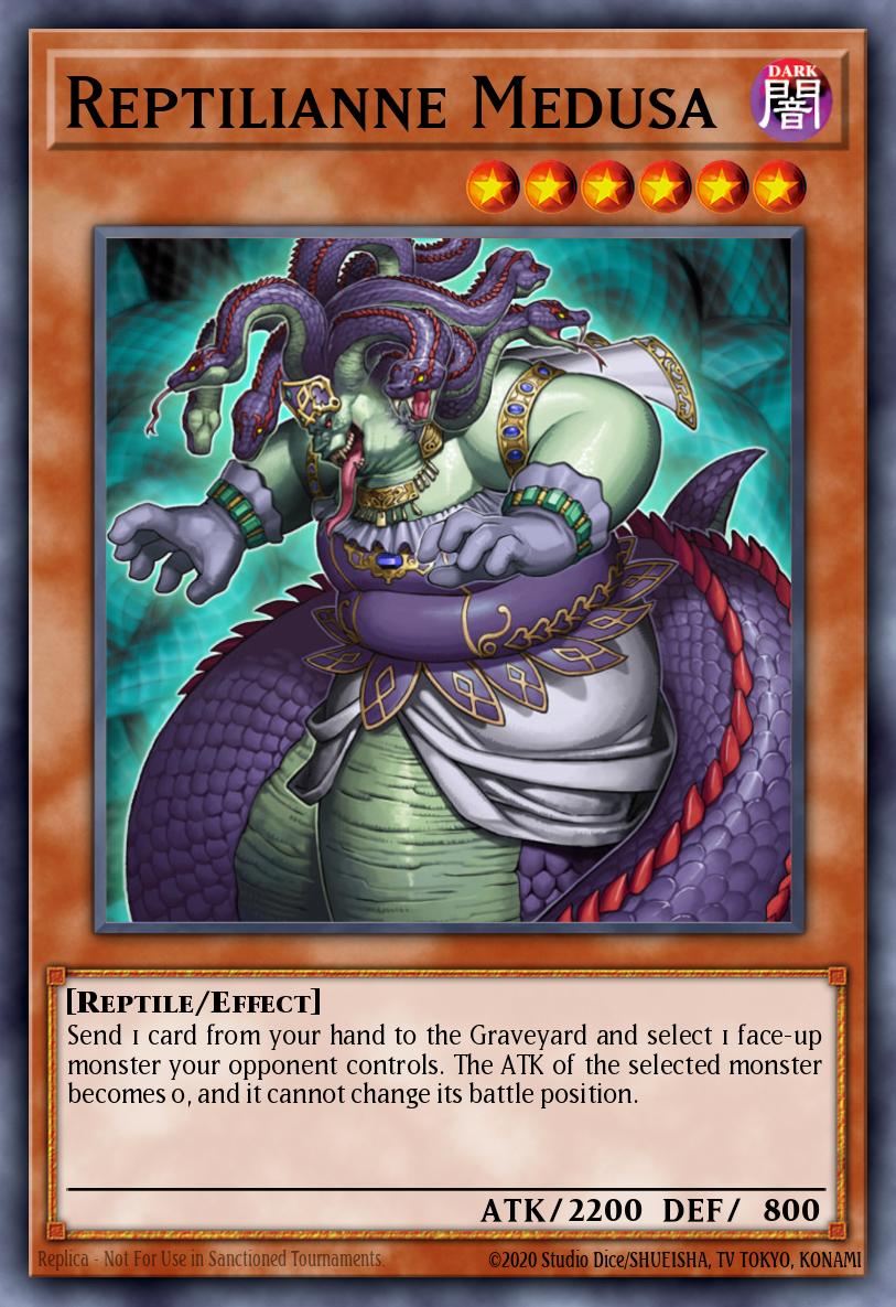 Card Image: Reptilianne Medusa