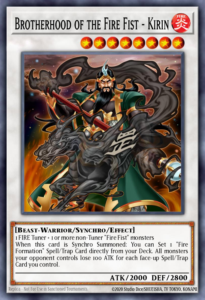 Card Image: Brotherhood of the Fire Fist - Kirin