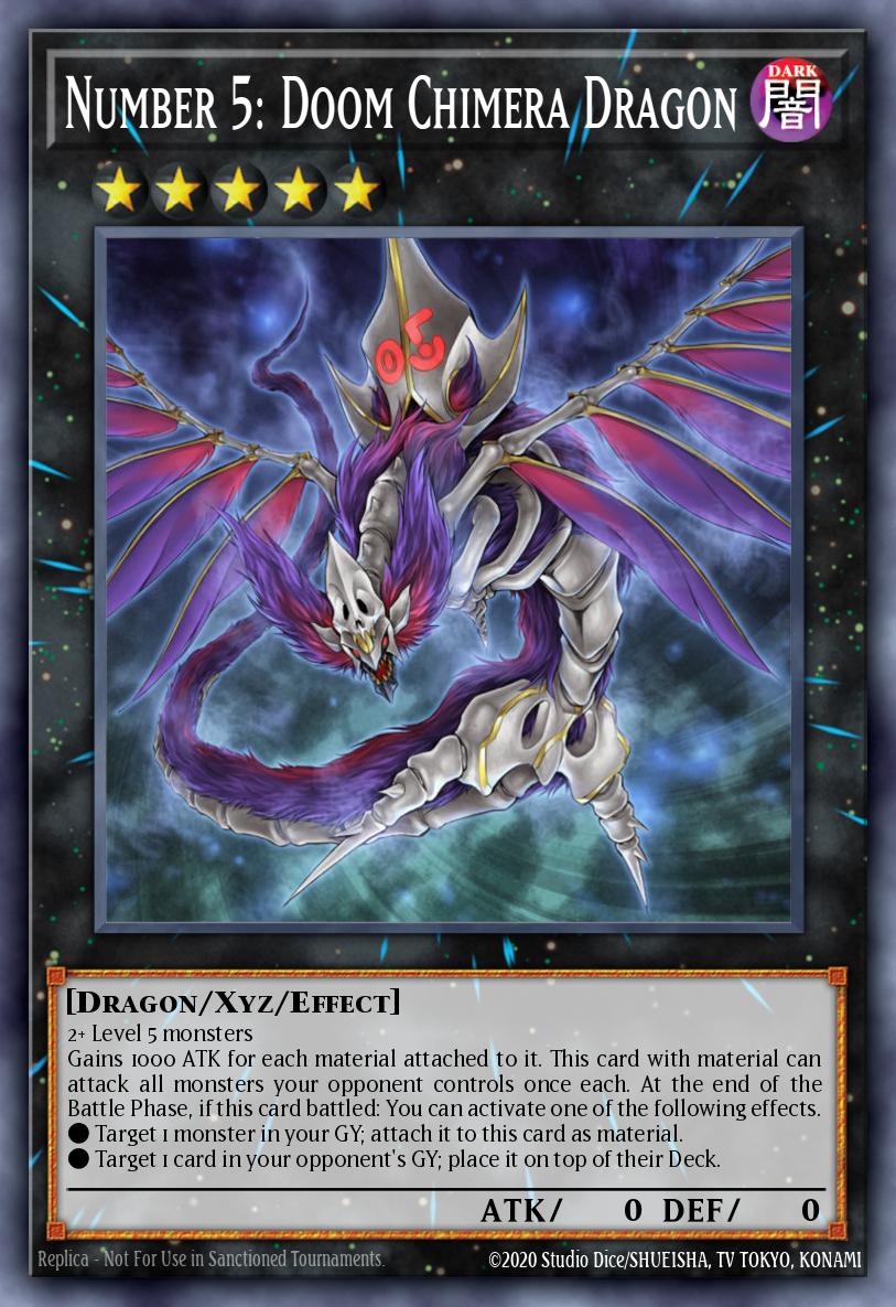 Card Image: Number 5: Doom Chimera Dragon