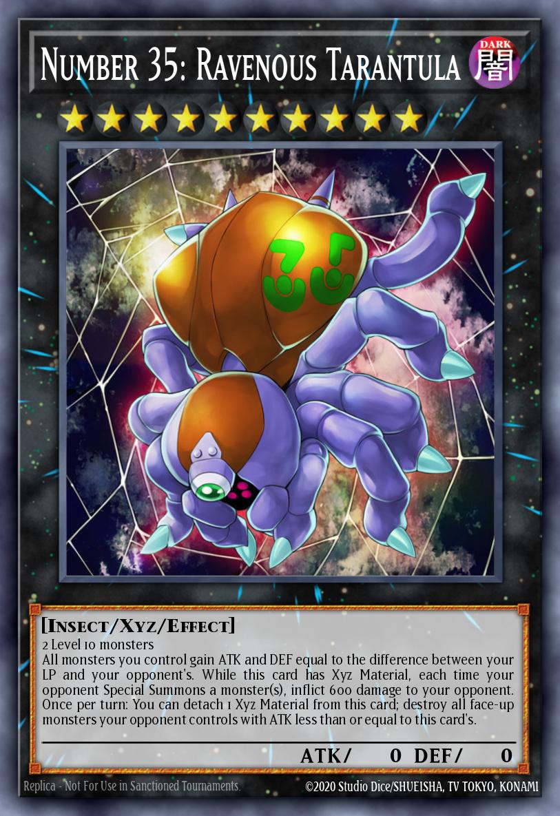 Card Image: Number 35: Ravenous Tarantula