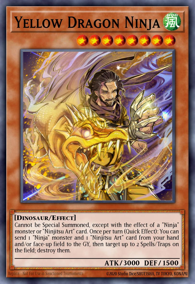 Card Image: Yellow Dragon Ninja
