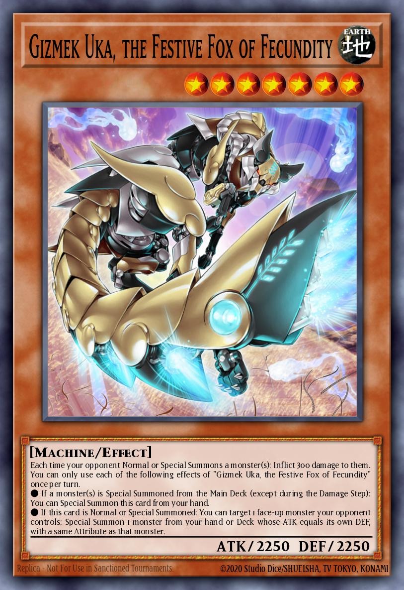Card Image: Gizmek Uka, the Festive Fox of Fecundity