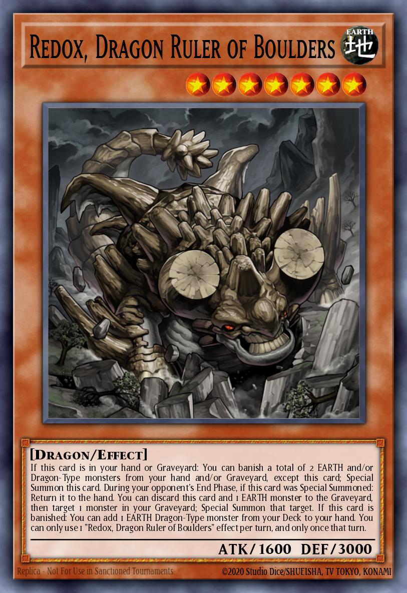 Card Image: Redox, Dragon Ruler of Boulders