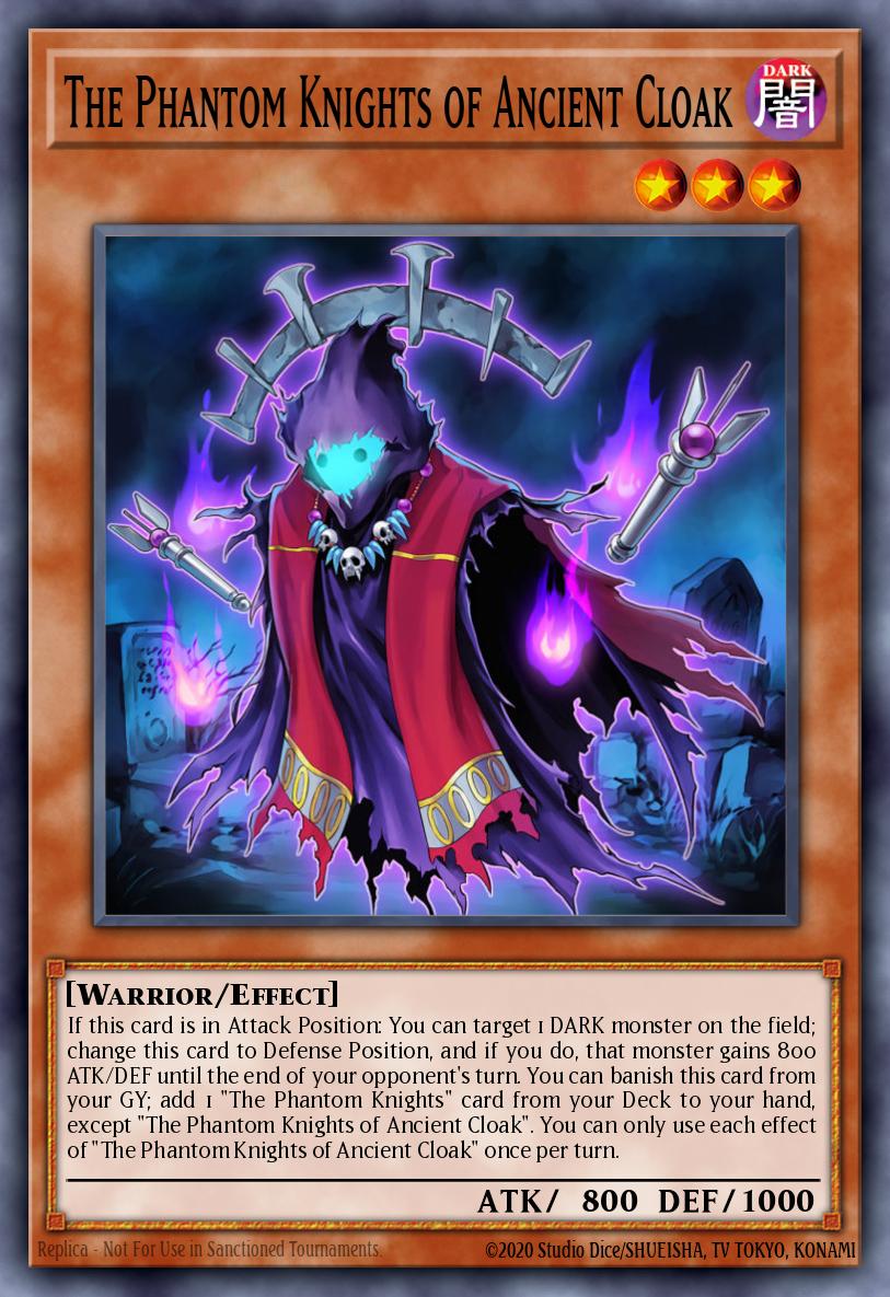 Card Image: The Phantom Knights of Ancient Cloak
