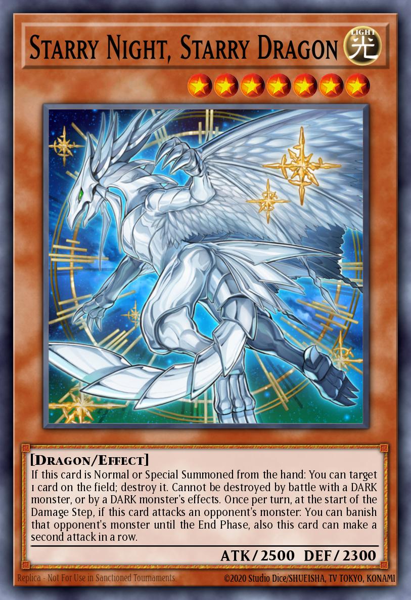 Card Image: Starry Night, Starry Dragon