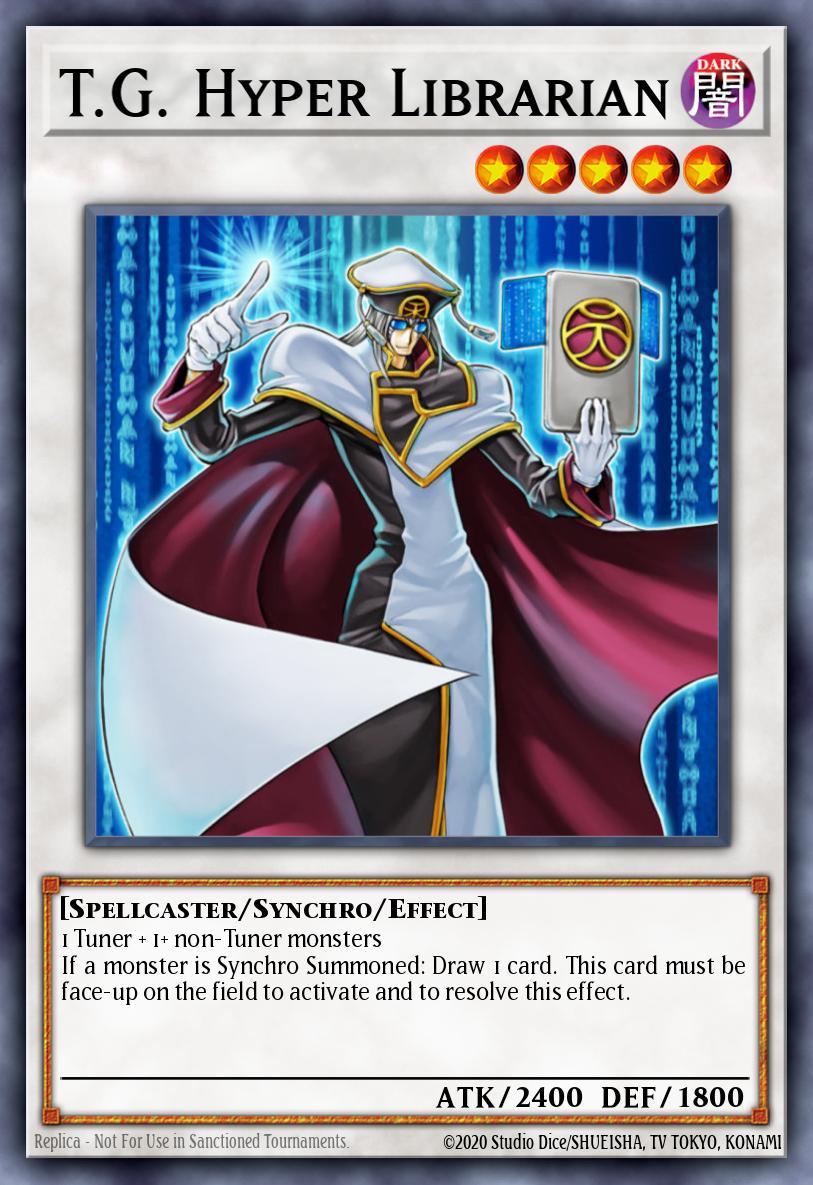 Card Image: T.G. Hyper Librarian