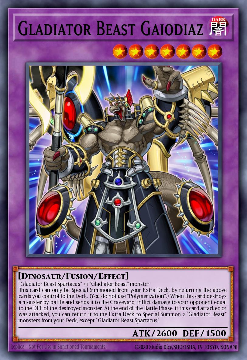 Card Image: Gladiator Beast Gaiodiaz