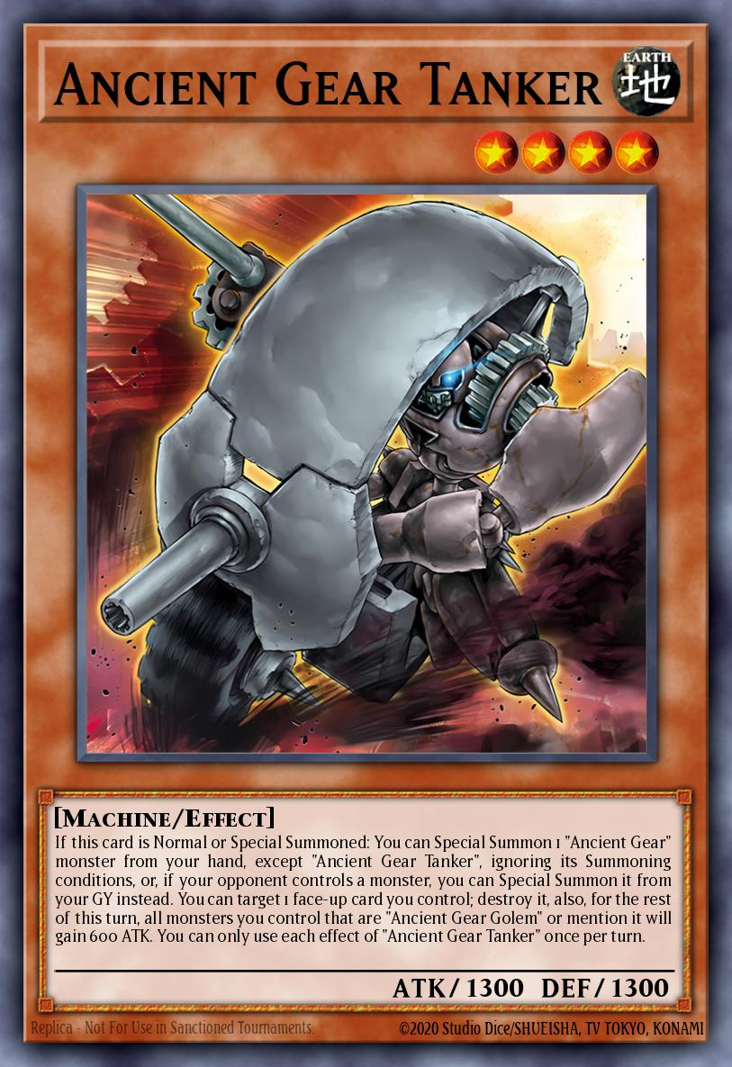 Card Image: Ancient Gear Tanker