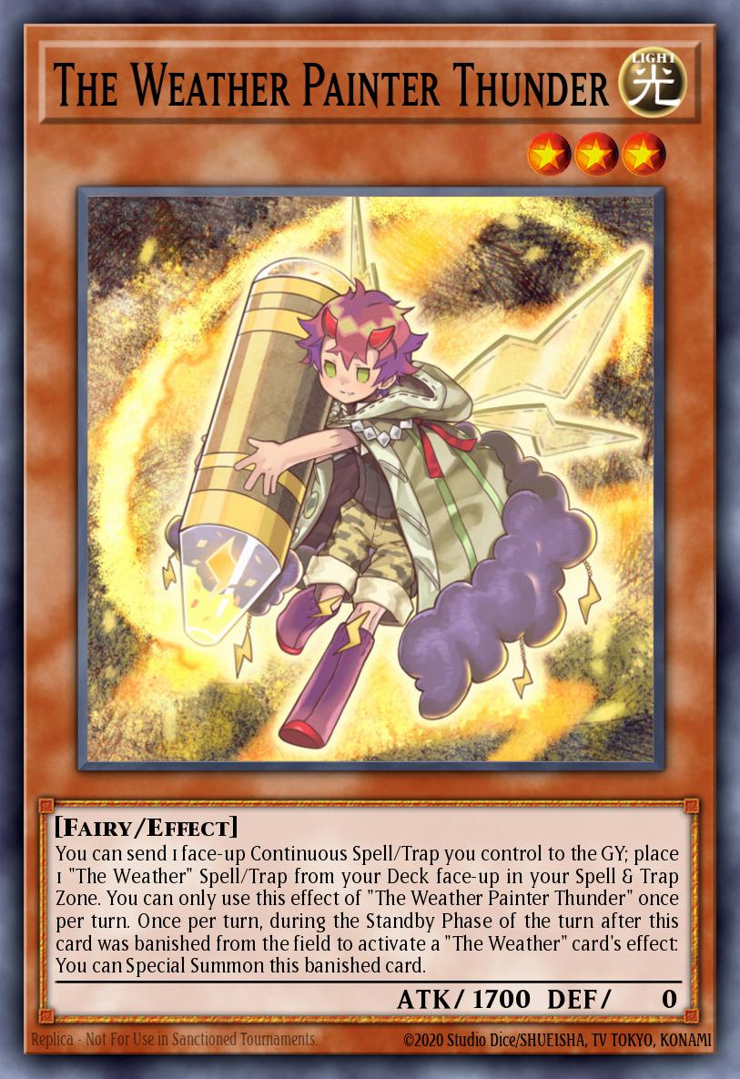 Card Image: The Weather Painter Thunder