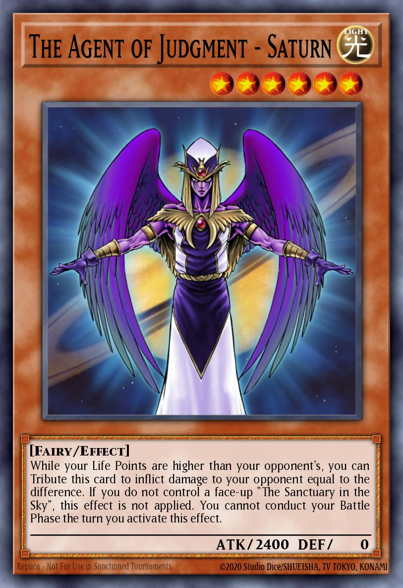 Card Image: The Agent of Judgment - Saturn