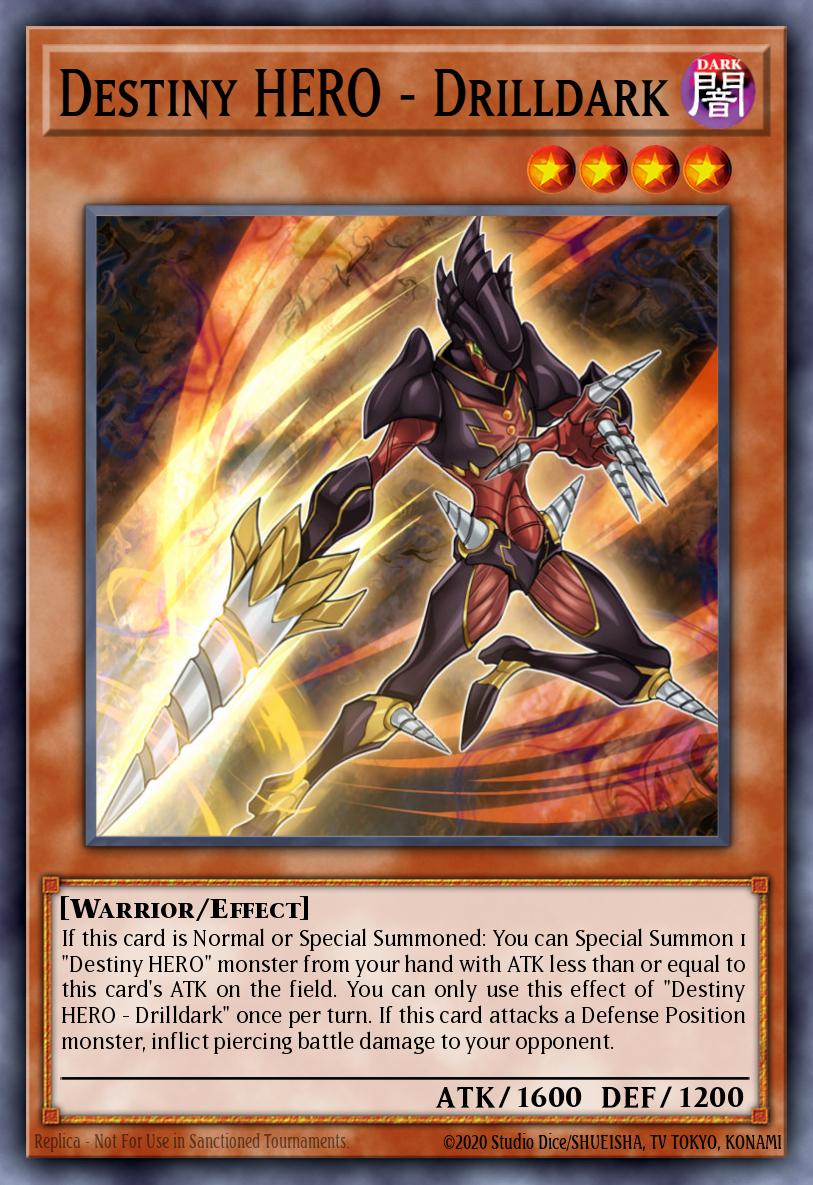 Card Image: Destiny HERO - Drilldark