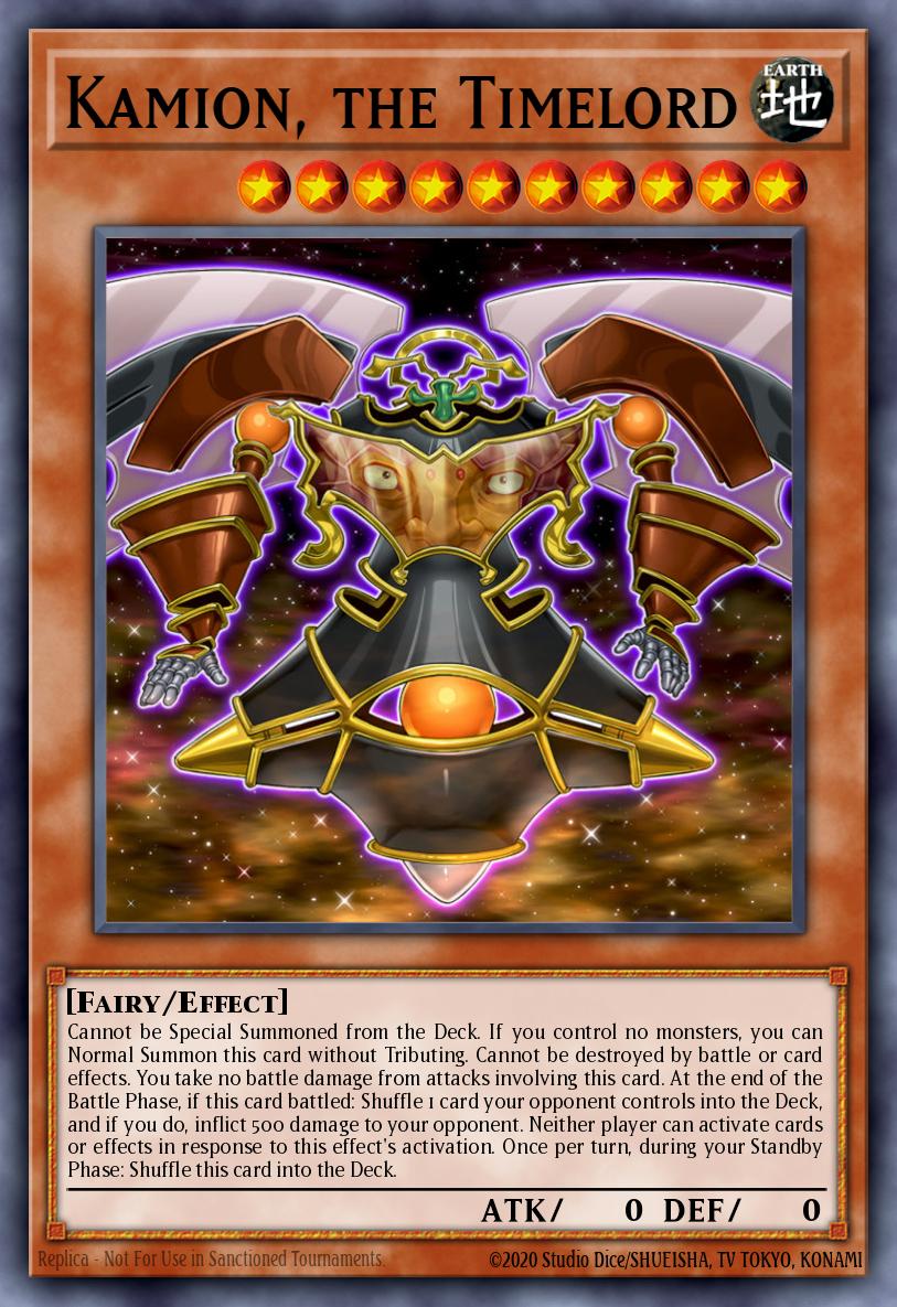 Card Image: Kamion, the Timelord