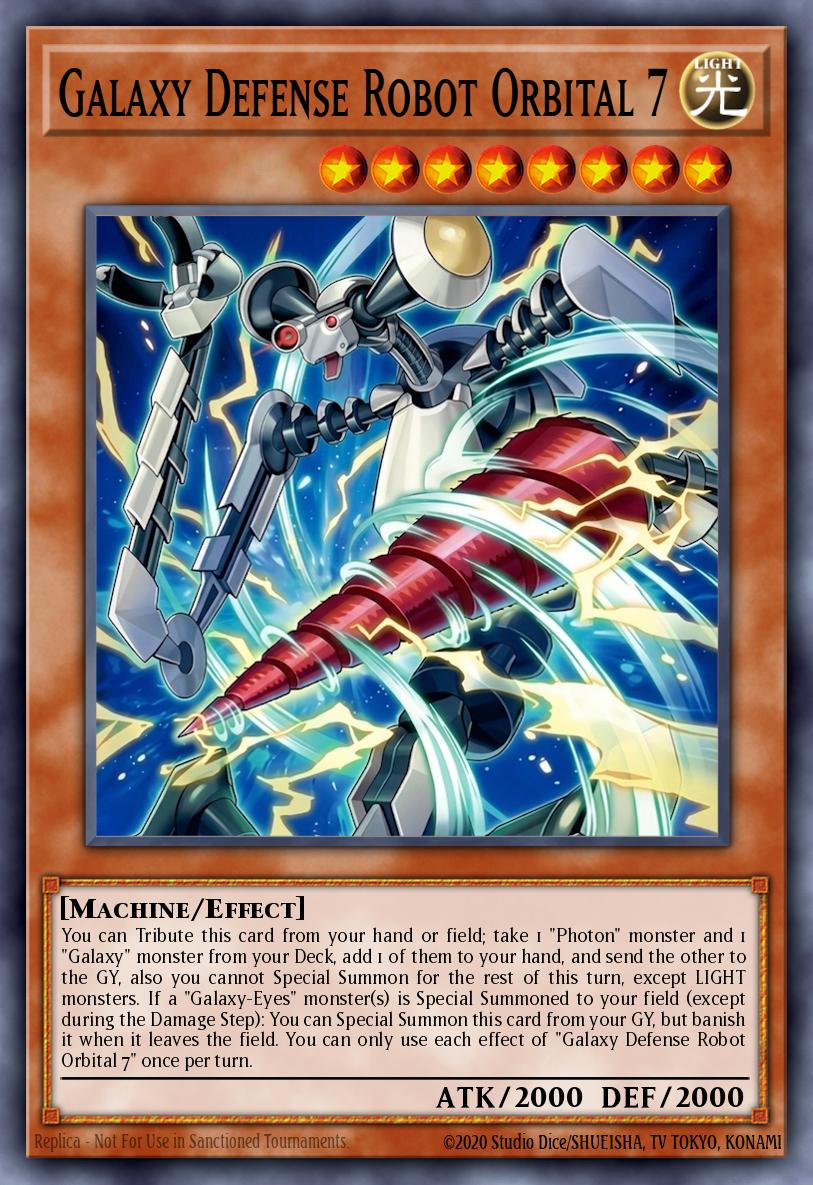 Card Image: Galaxy Defense Robot Orbital 7