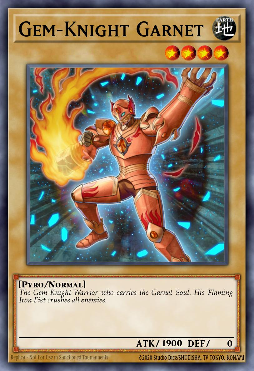 Card Image: Gem-Knight Garnet