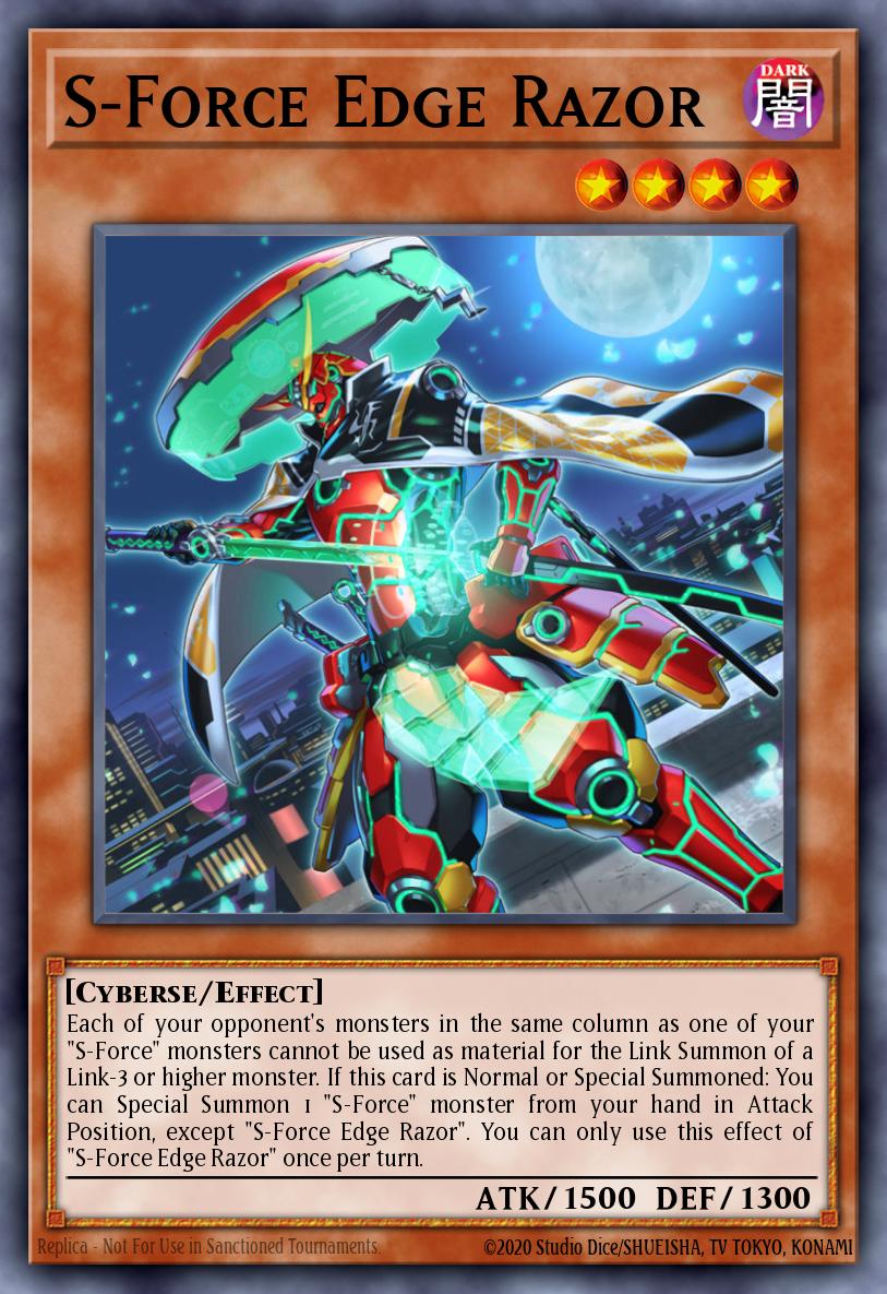 Card Image: S-Force Edge Razor